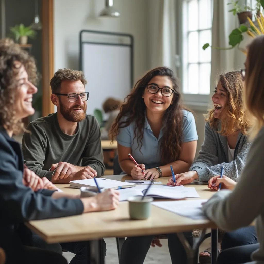Atelier de formation d'habitudes en groupe
